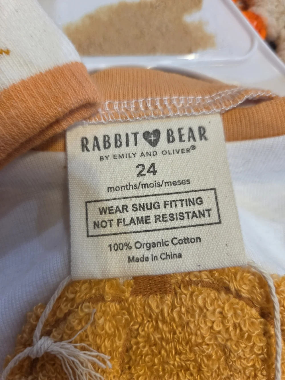 NWT |Rabbit + Bear Organic Kids 